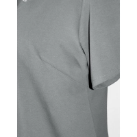 Elegancka Bluzka z falbankami idealna pod żakiet - szara